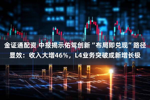 金证通配资 中报揭示佑驾创新“布局即兑现”路径显效：收入大增46%，L4业务突破成新增长极